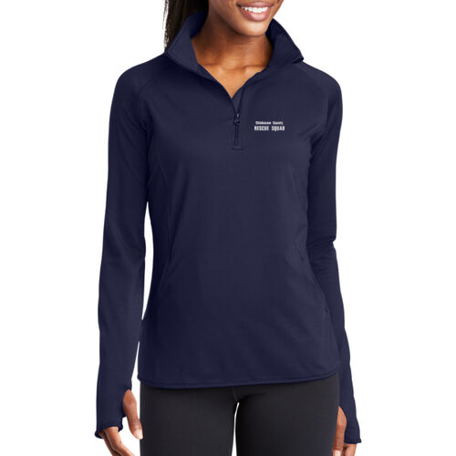 Ladies Sport Wick ® Stretch 1/2 Zip Pullover w/ Name Option Thumbnail